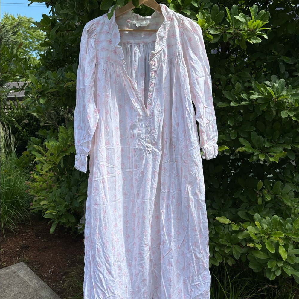 Eileen West Pink Floral Chemise